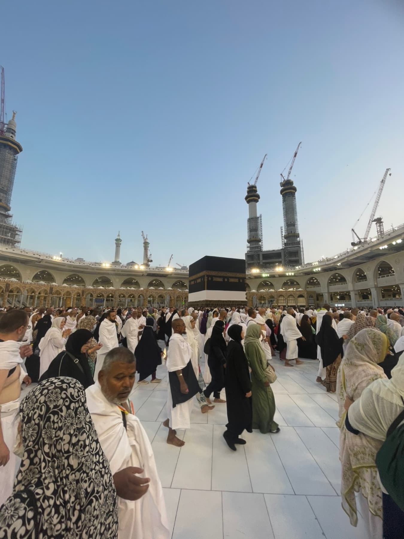 وداع با کعبه پیش از حلق
