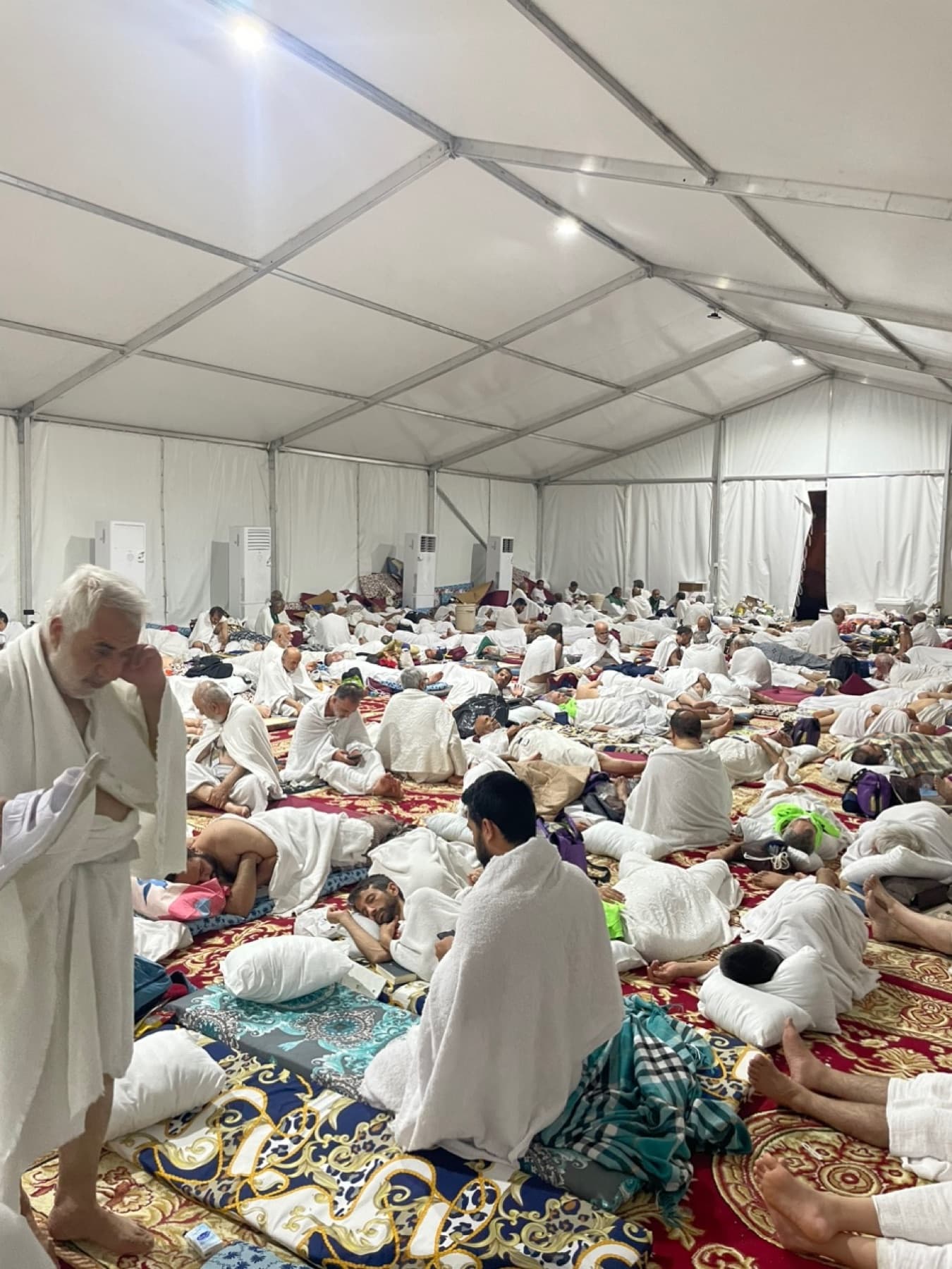 چادر زائران در عرفات