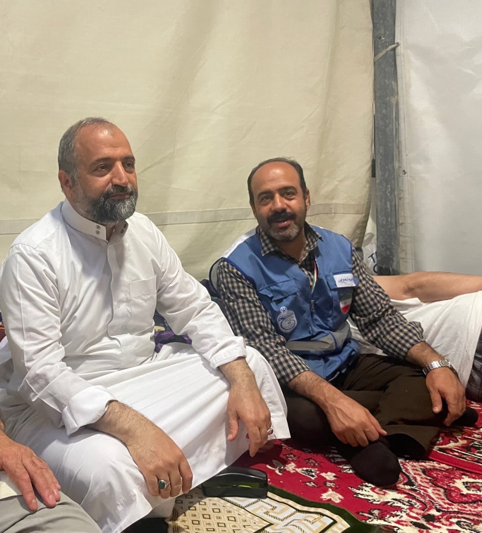 حاج محمدباقر نکونام، روحانی کاروان