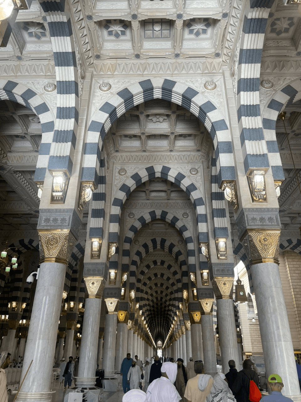 معماری توسعهٔ نخست مسجدالنبی