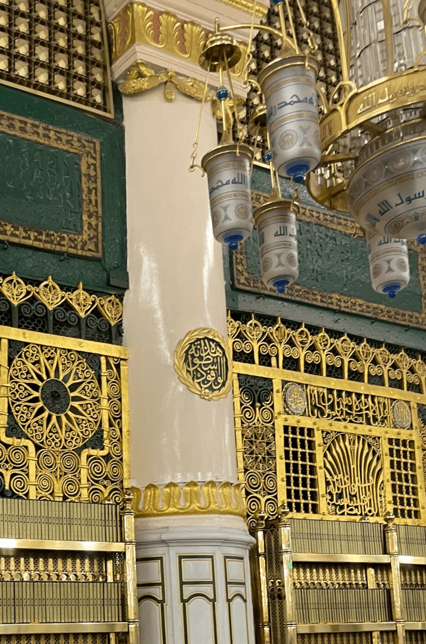 ستون وفود در مسجدالنبی